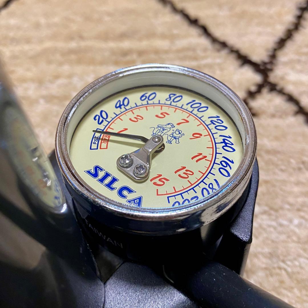 『SILCA シルカ イタリア製 フロアポンプ』