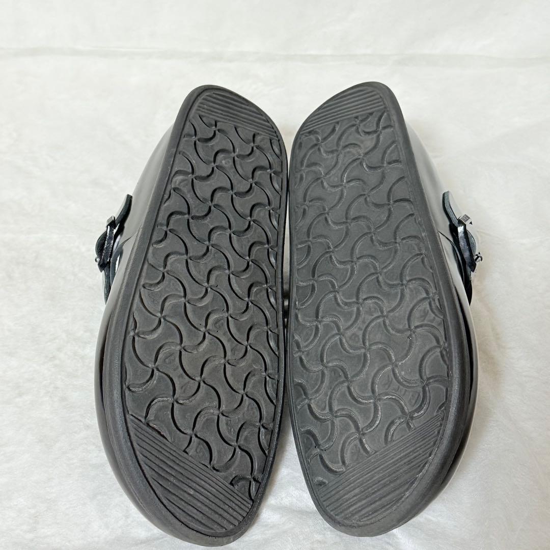 ⭐️未使用品⭐️　ビルケンシュトック　ロンドン　コンフォート　スリッポン　艶有り