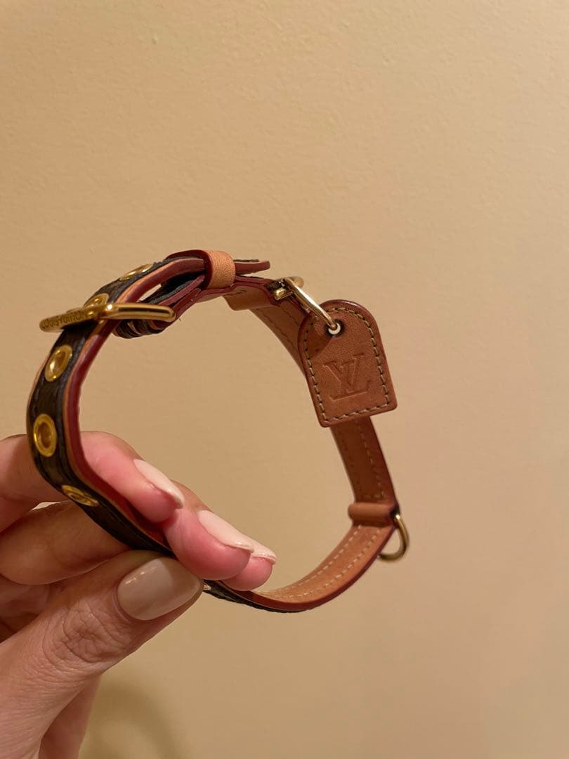 犬用　首輪　ルイヴィトン　LV VUITTON 美品