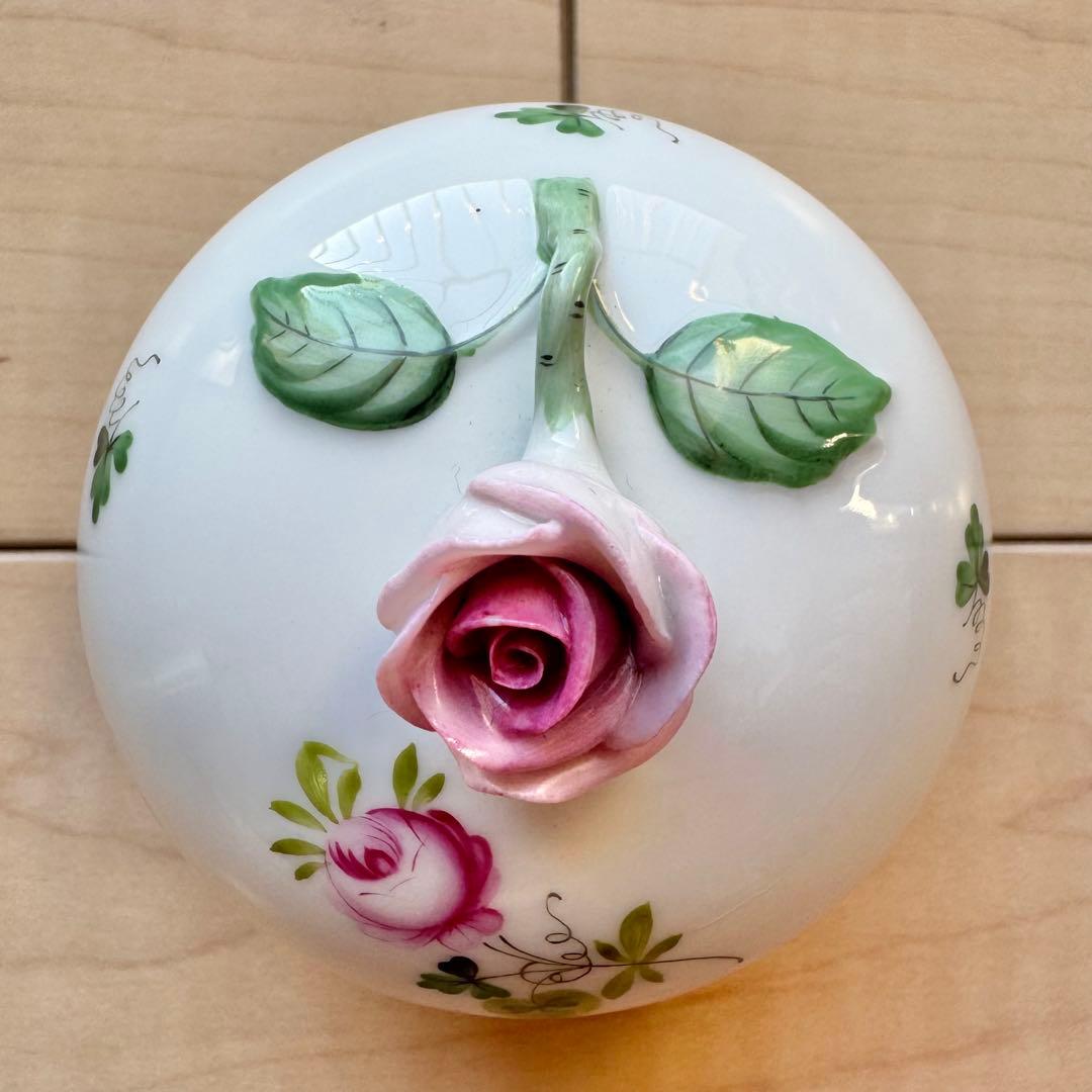 Herend ボンボニエール　ピンク