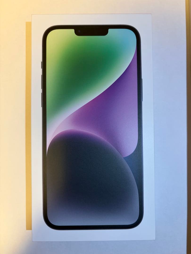 【美品】iPhone14 Plus 128GB ミッドナイト 箱あり 送料無料