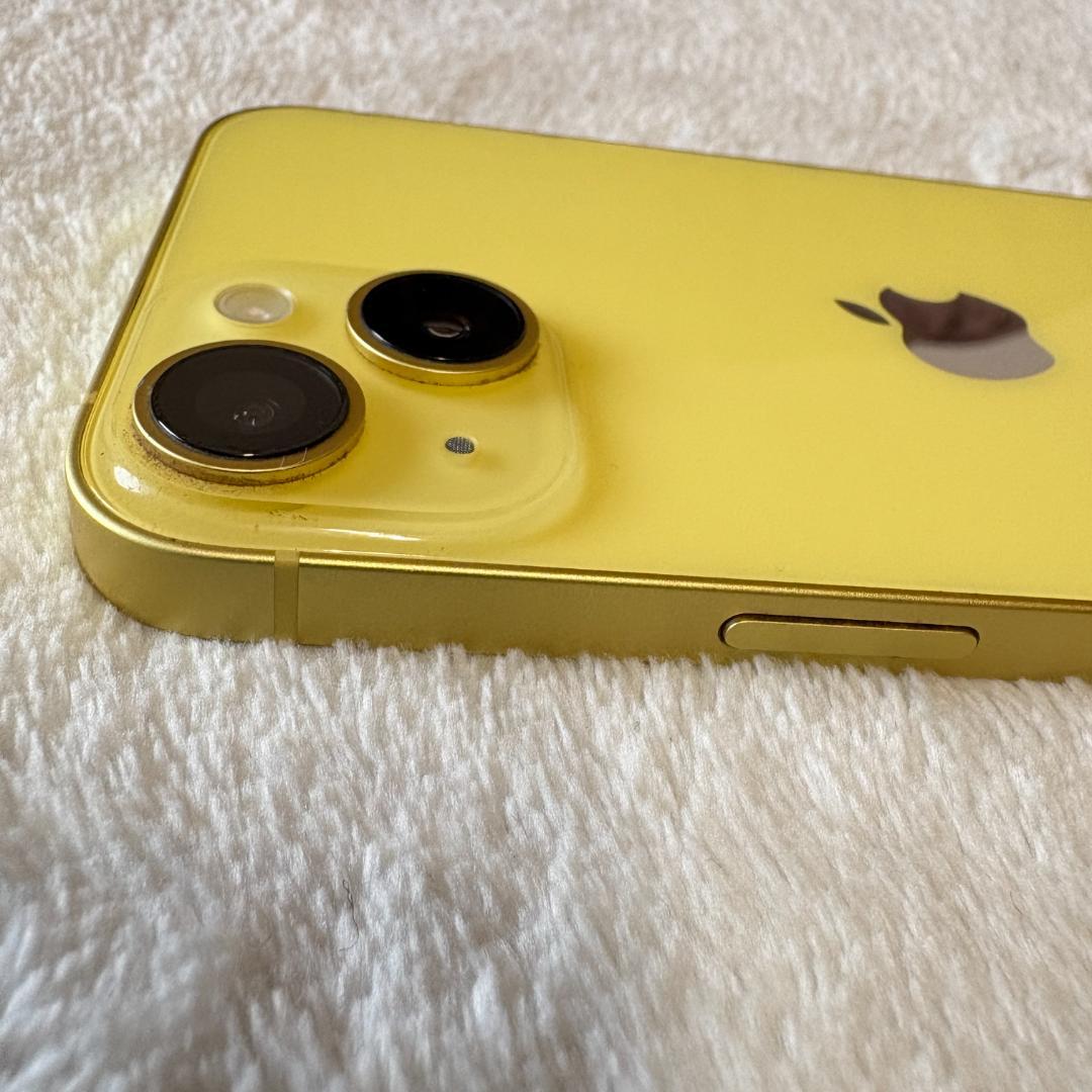 ◆Apple iPhone14 SIMフリー 128G イエロー オマケ有