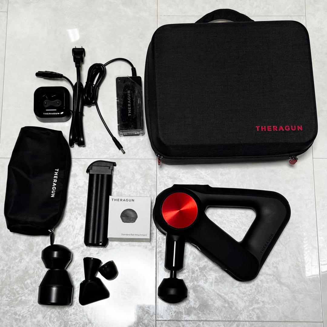 限定版 THERAGUN PRO セラガンプロ マッサージガン プロダクトレッド