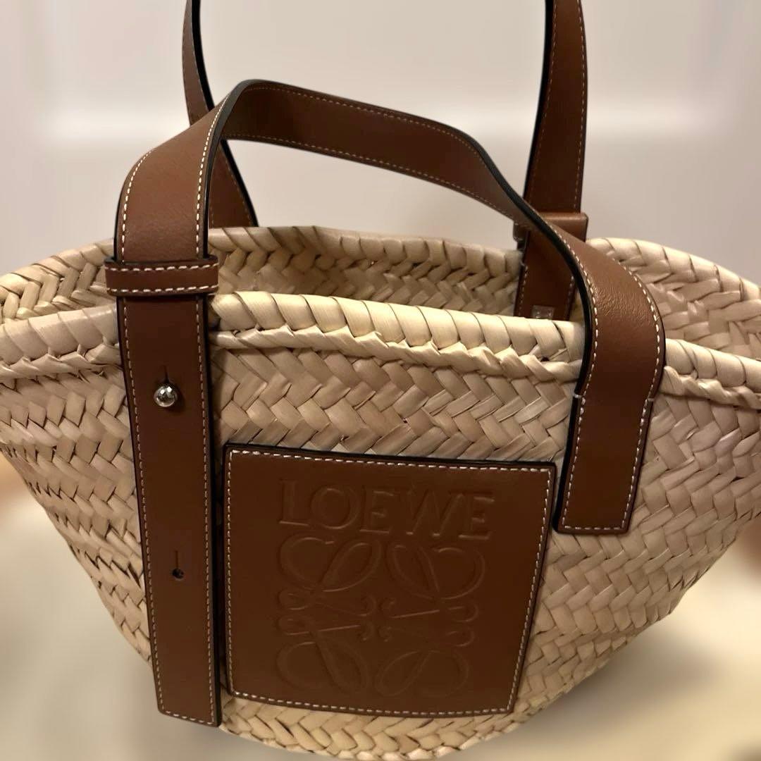 LOEWE ロエベかごバック　　数回使用　美品