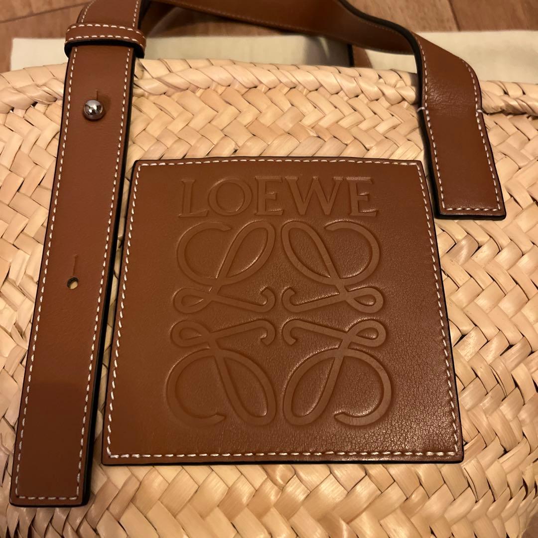 LOEWE ロエベかごバック　　数回使用　美品