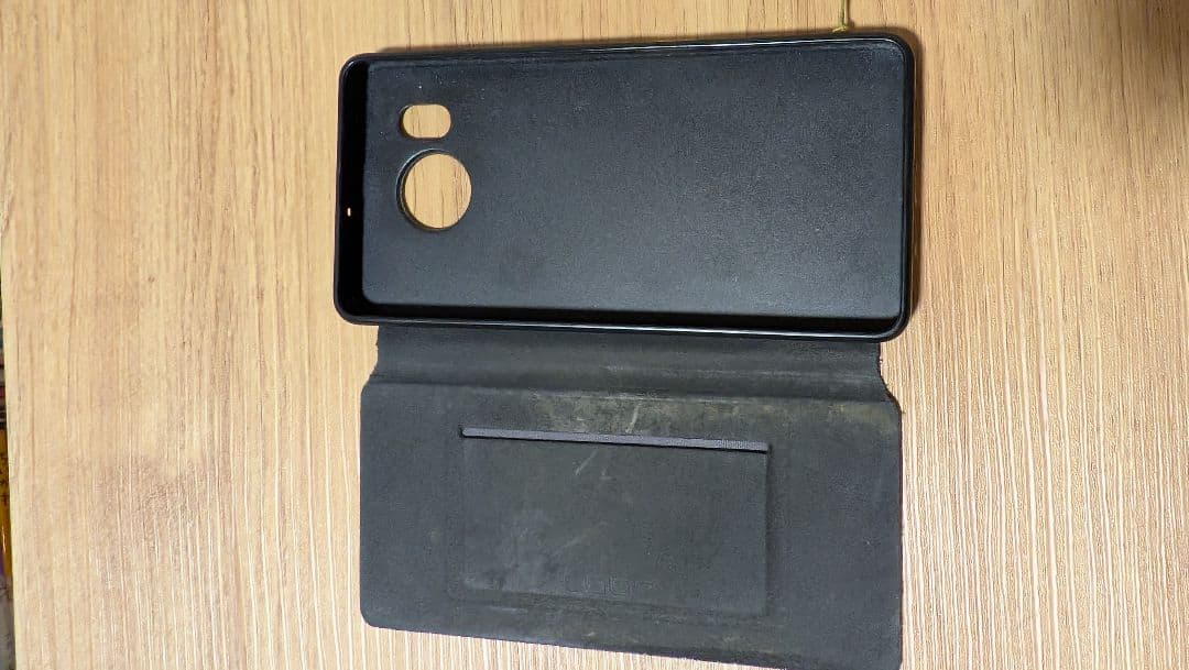 AQUOS sense7 plus BLACK本体　ケース保護フィルム付