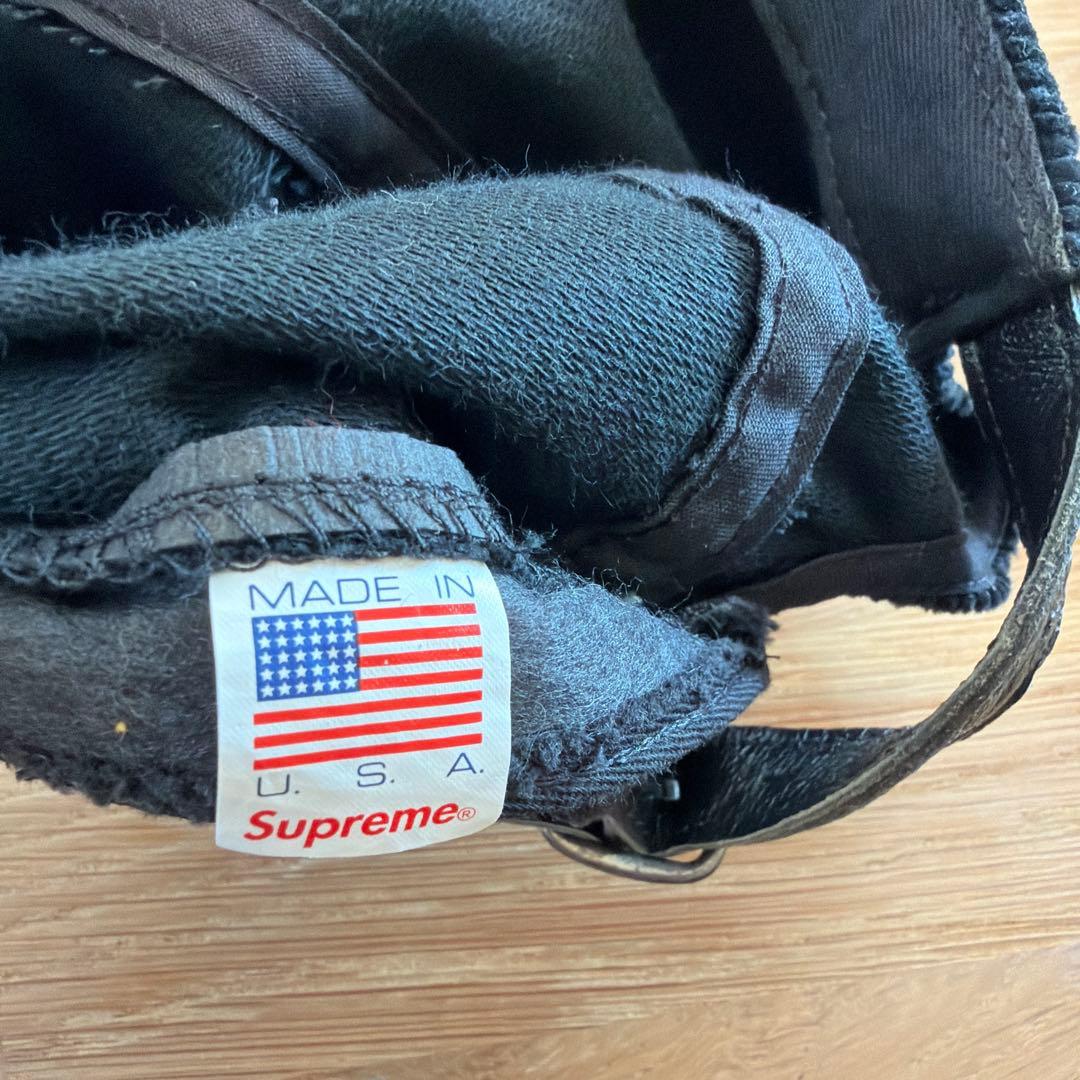 Supreme コーデュロイ ブラックキャップ