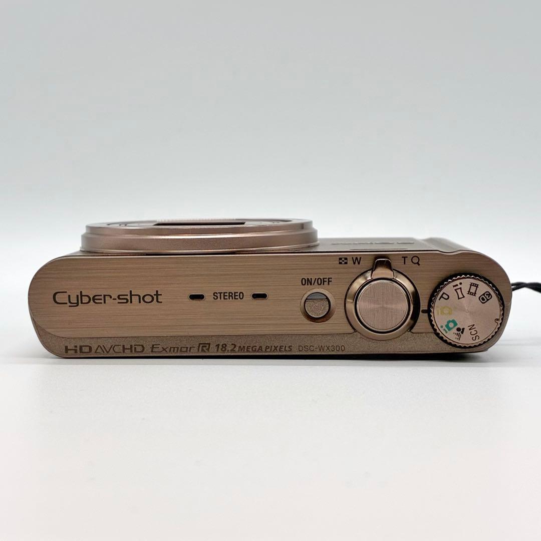 【美品・動作確認済】SONY Cyber-shot ブラウン DSC-WX300
