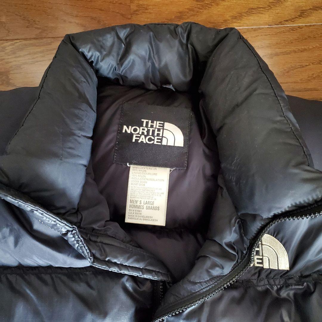 ノースフェイス　US規格 700フィル 肉厚 ヌプシダウン　L 黒