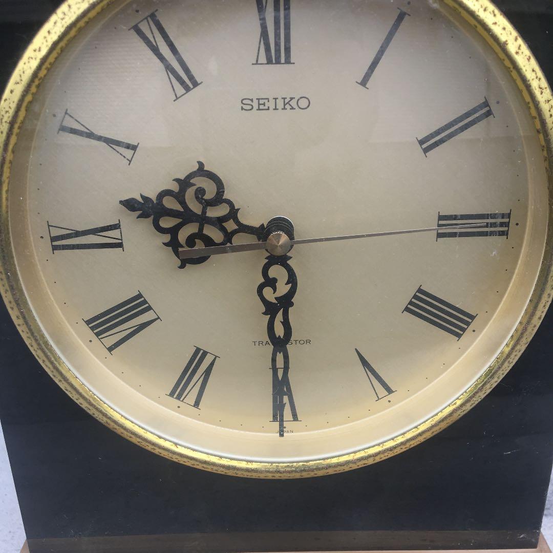 SEIKOセイコー置き時計　昭和レトロ　ビンテージ　激レア