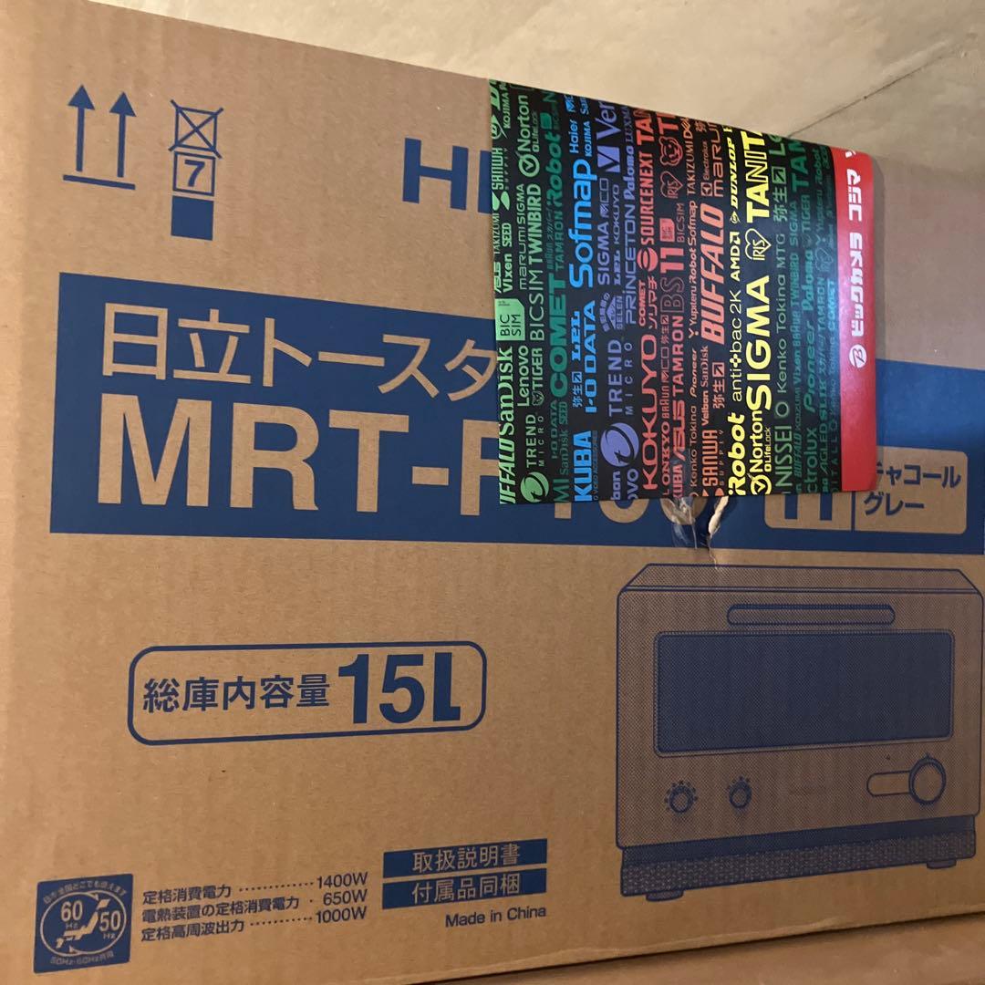 日立トースターレンジMRT-F100(チャコールグレー)