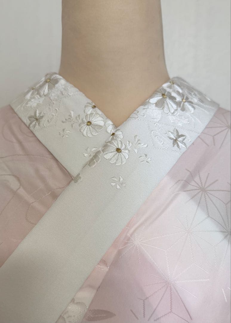 新春セール！　正絹長襦袢付き裄７０．５ｃｍ　豪華　５点セット刺繍振袖