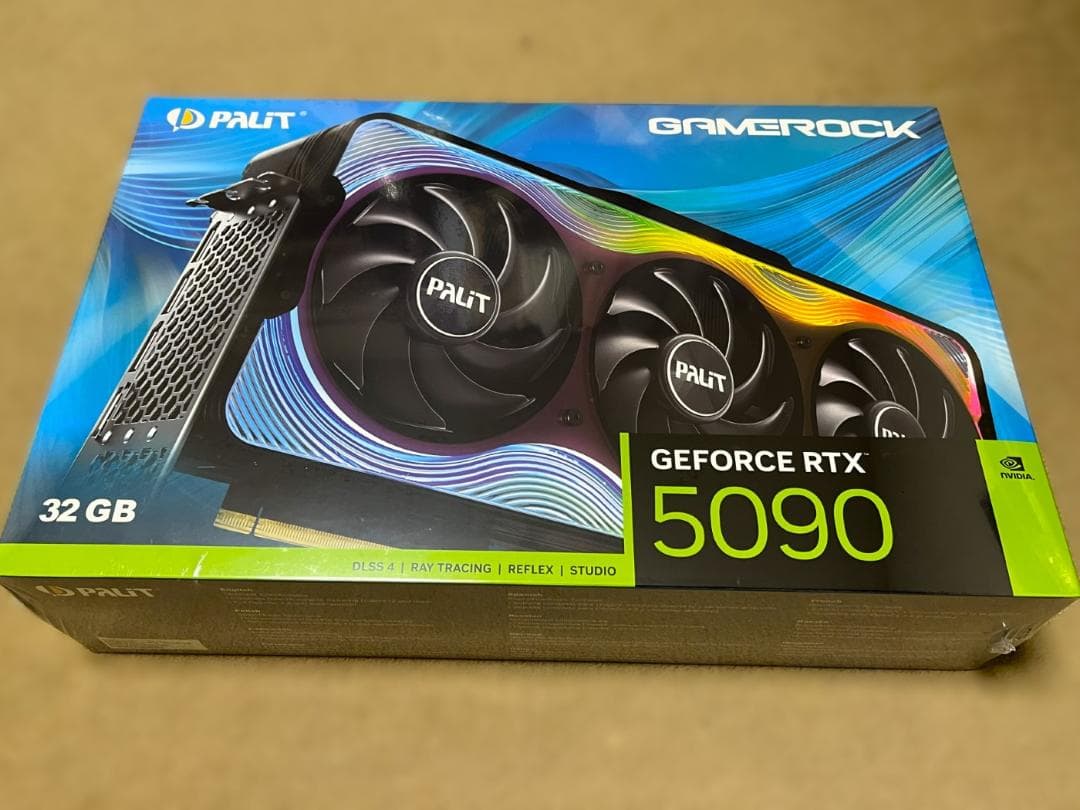 新品未開封 PALIT GeForce RTX 5090 32GB
