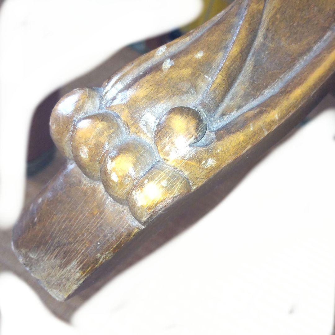 イタリア製 チェア 椅子 家具 1人掛け アンティーク 猫脚 美品