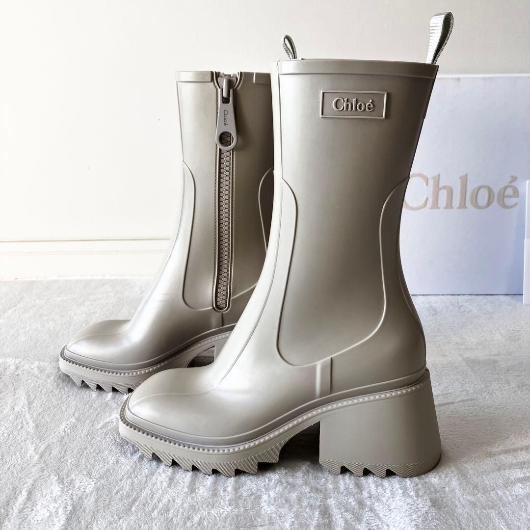 ★美品★クロエ　レインブーツ　betty サイズ36