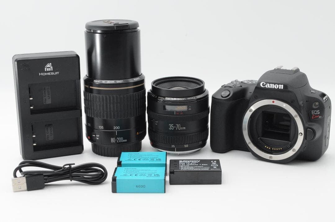 ☆新品級③☆新生活応援☆ Canon EOS Kiss x9 ダブルレンズ
