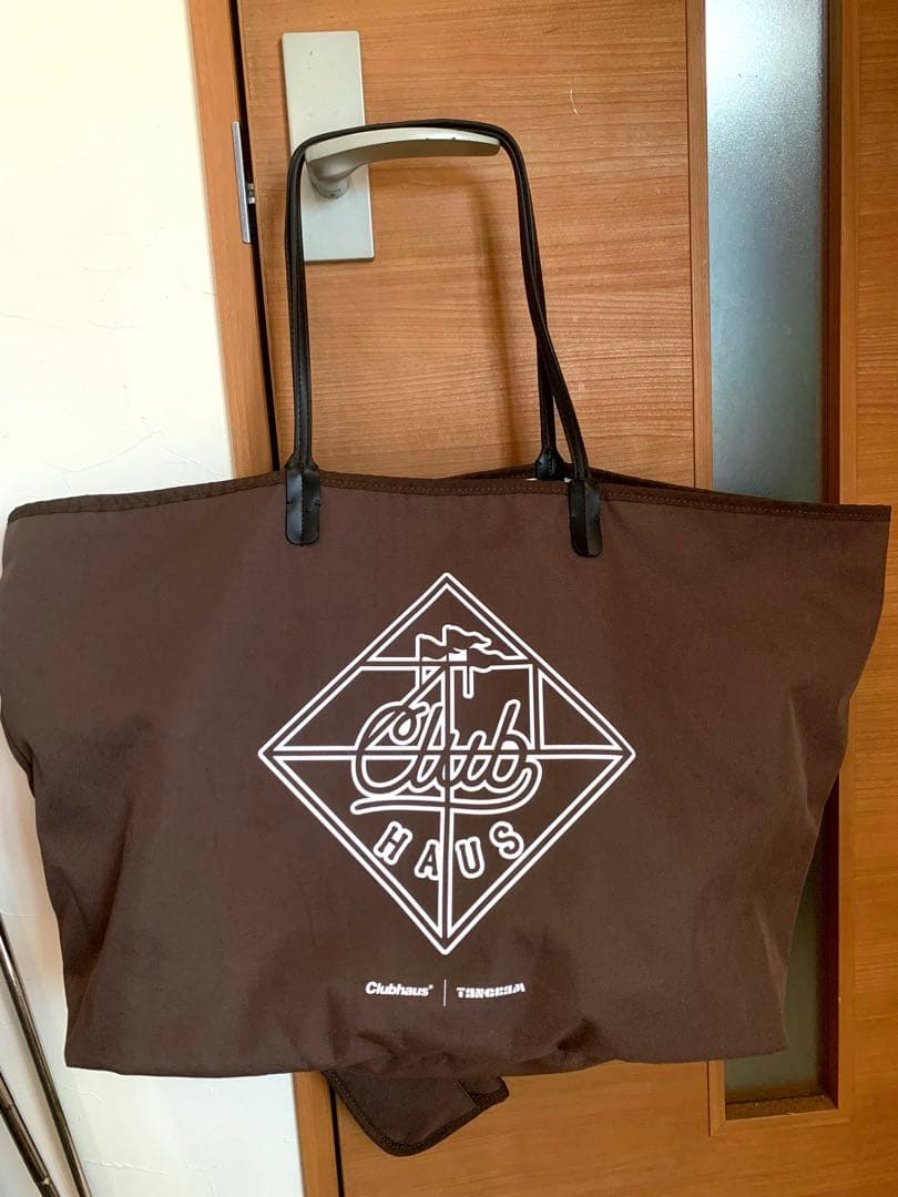 希少　良品　即完売　クラブハウス×タングラム　リバーシブル　トートバッグ