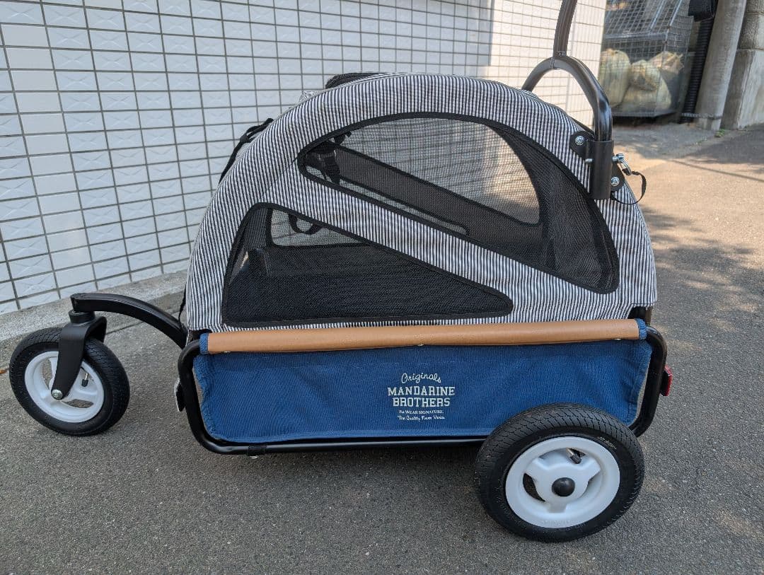 MANDARINE BROTHERS ペットカート 青　 AIRBUGGY
