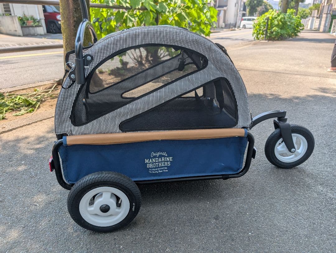 MANDARINE BROTHERS ペットカート 青　 AIRBUGGY