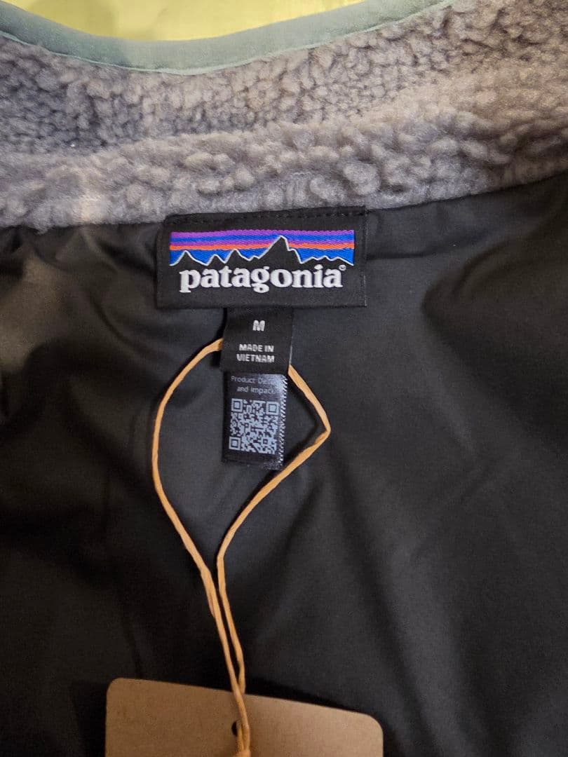 patagonia クラシック レトロX ベスト グレー M
