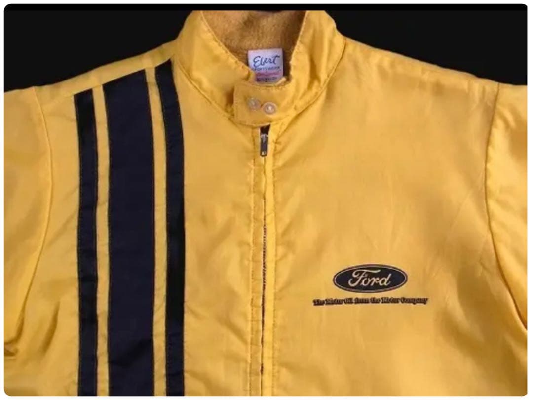 70s ヴィンテージ Ford（フォード）ロゴ入り ナイロンジャケット USA製
