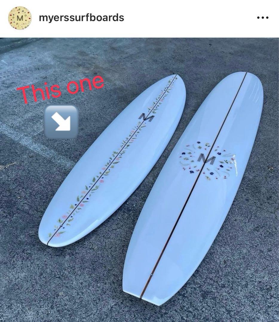 新品 ハワイノースショアシェーパー Myers Surf Board 7’6