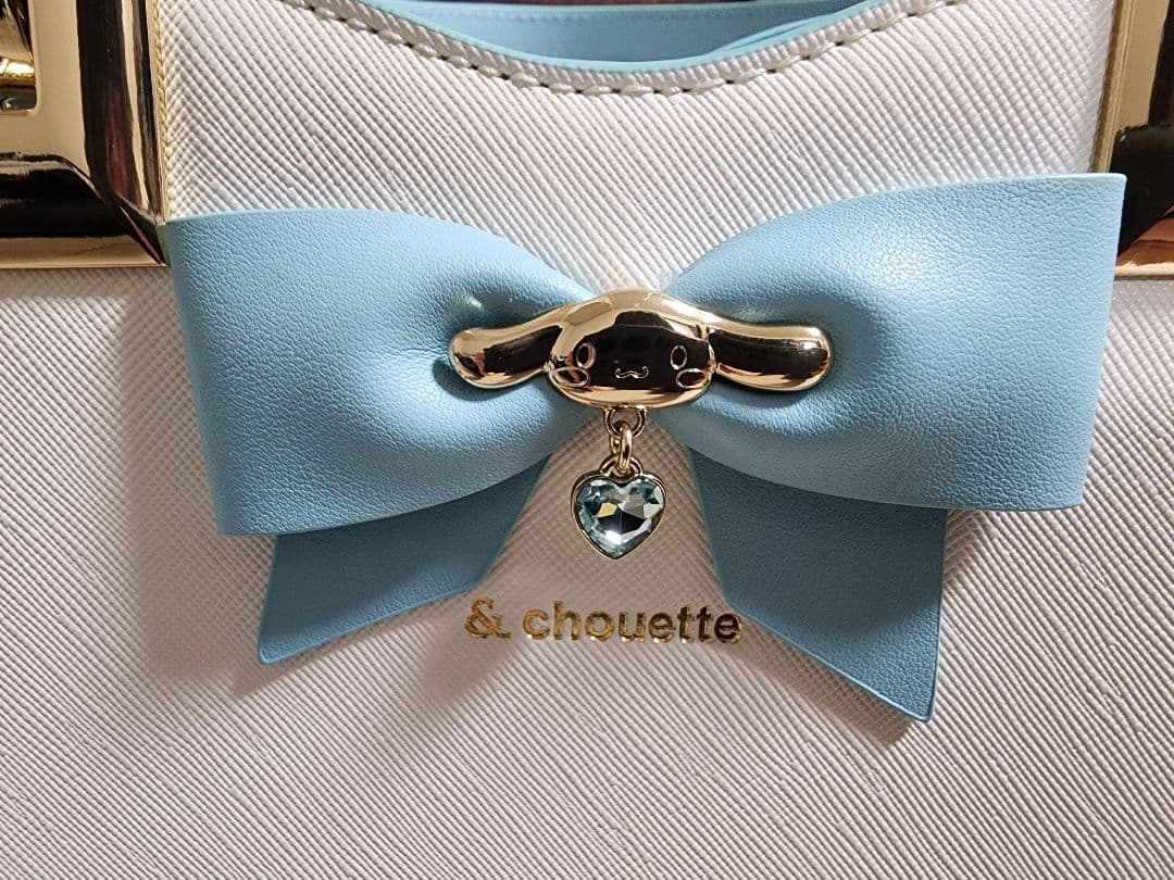 & chouette シナモロール ハンドバッグ シナモン