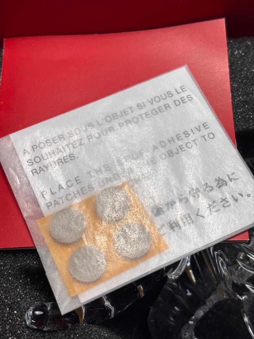 Baccarat バカラ 未使用 干支置き物　虎