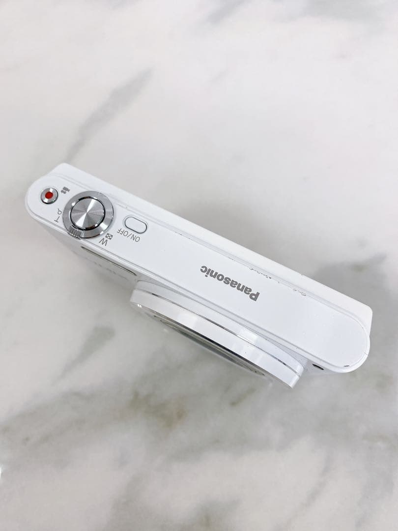 ＃Panasonic LUMIX DMC-SZ8 ホワイト　コンパクト　デジカメ