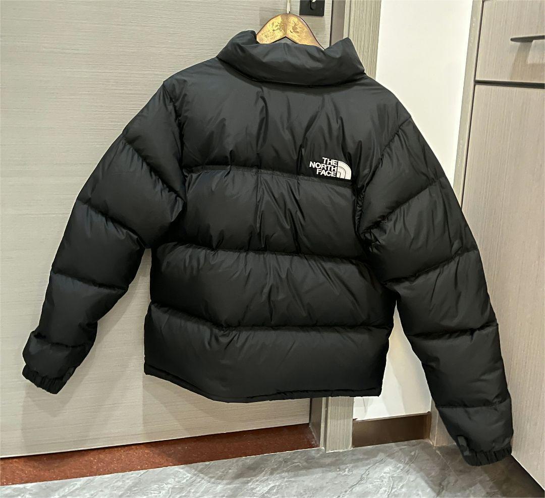 極美品【L】ノースフェイス ヌプシ ブラック 700fill ダウンジャケット