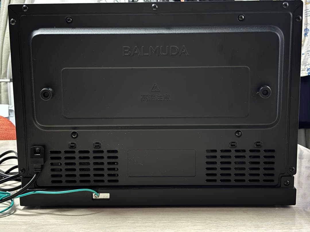 BALMUDA オーブンレンジ ブラック K04A-BA