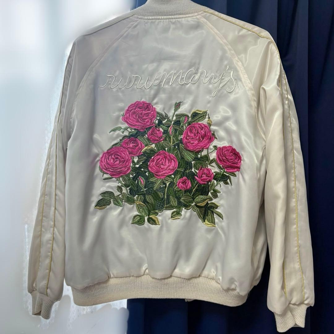 BEAMS×ルルメリー スカジャン