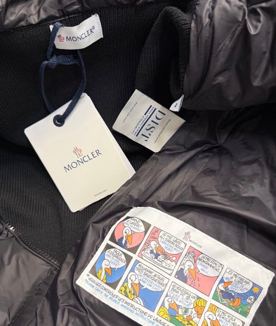 ダウンジャケット フード付き ブラック