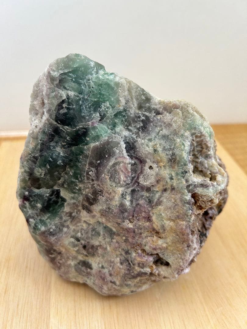 フローライト　原石　エンジェルフェザー　4kg