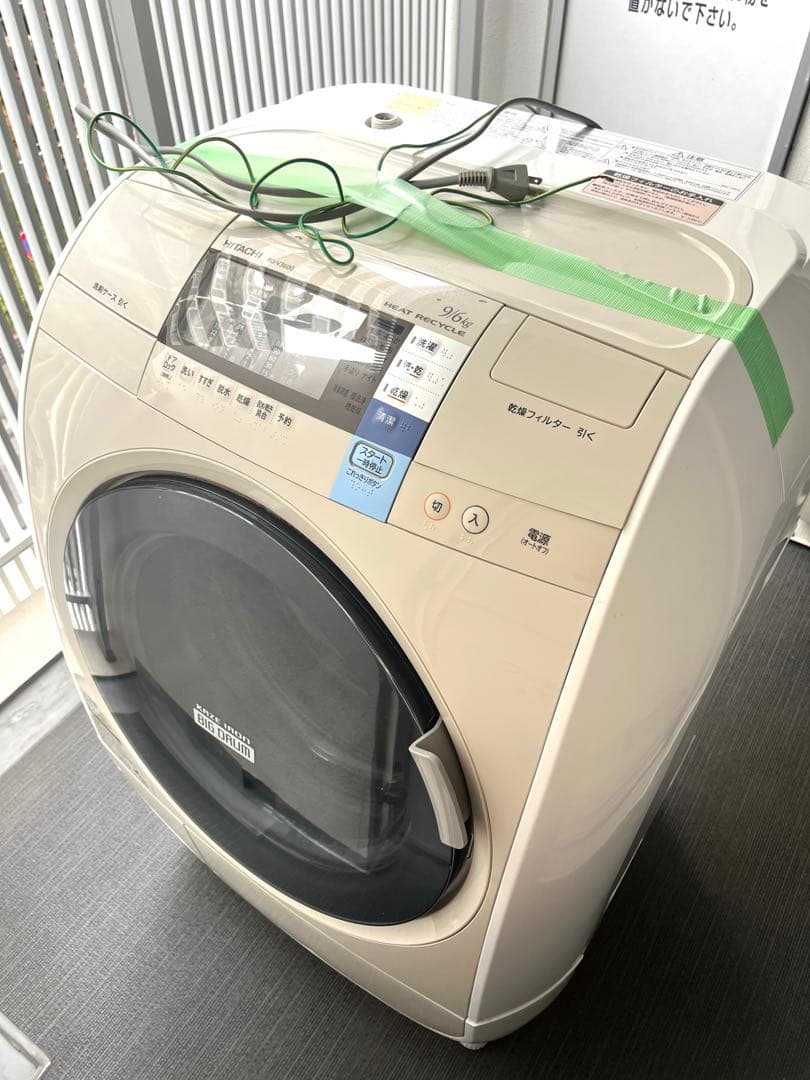 HITACHI BD-V3600L ドラム式洗濯機