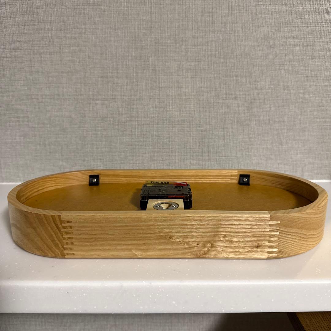 Curva クルヴァ ウォールクロック　ナチュラル