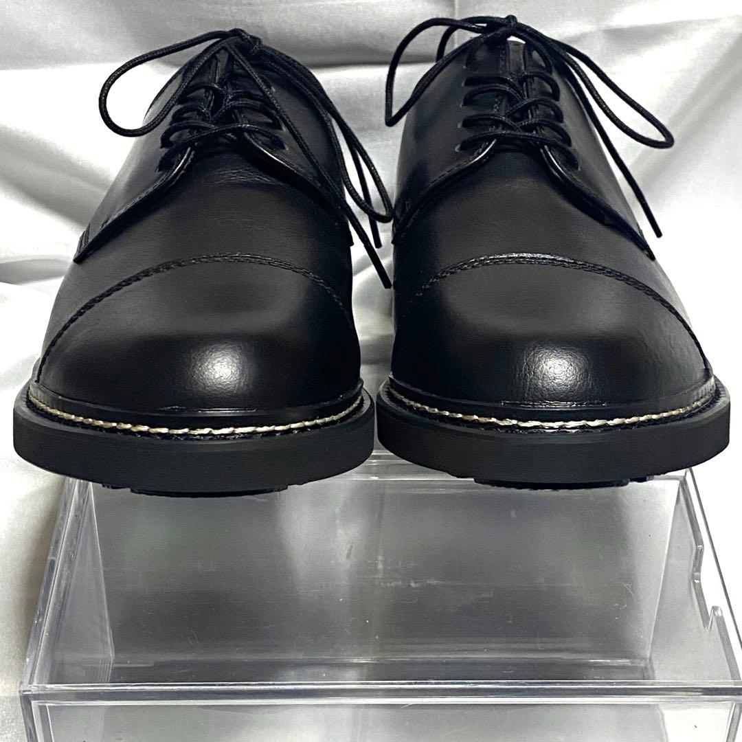 極美品 WYM 26.5 GENUINE LEATHER PLAIN DERBY
