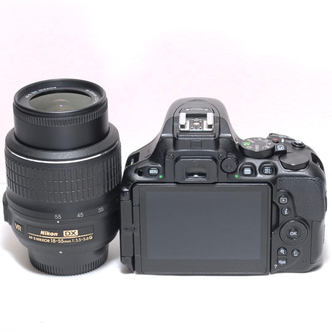 ✨高画質✨Nikon D5500 シングルレンズ✨簡単操作✨一眼レフデビューに