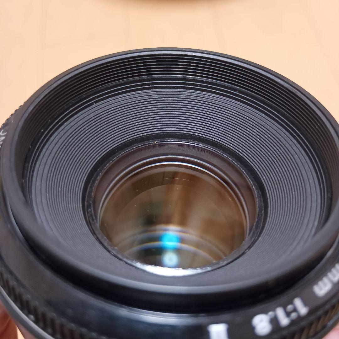 〘レアなフード付〙Canon EF 50mm f1.8 単焦点 ES-62付き