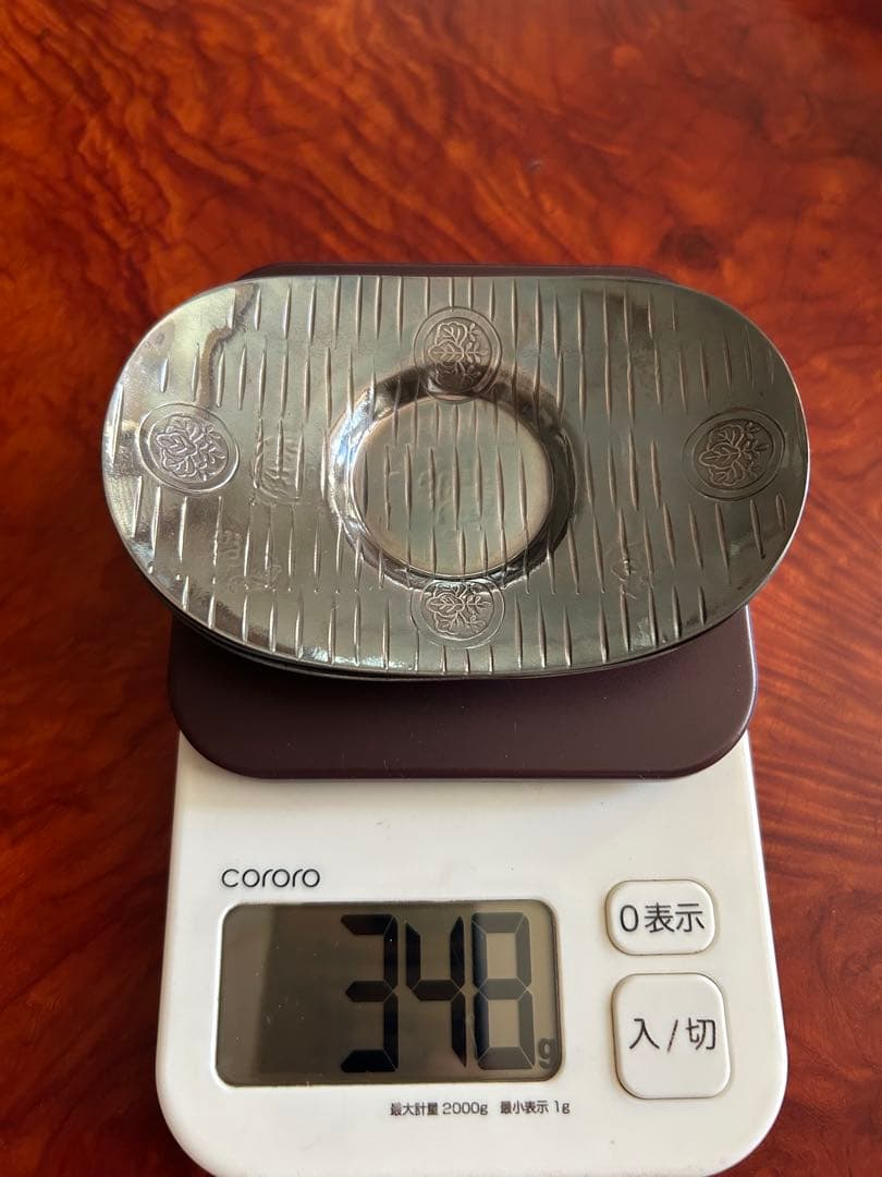 純銀製茶道具 5枚セット