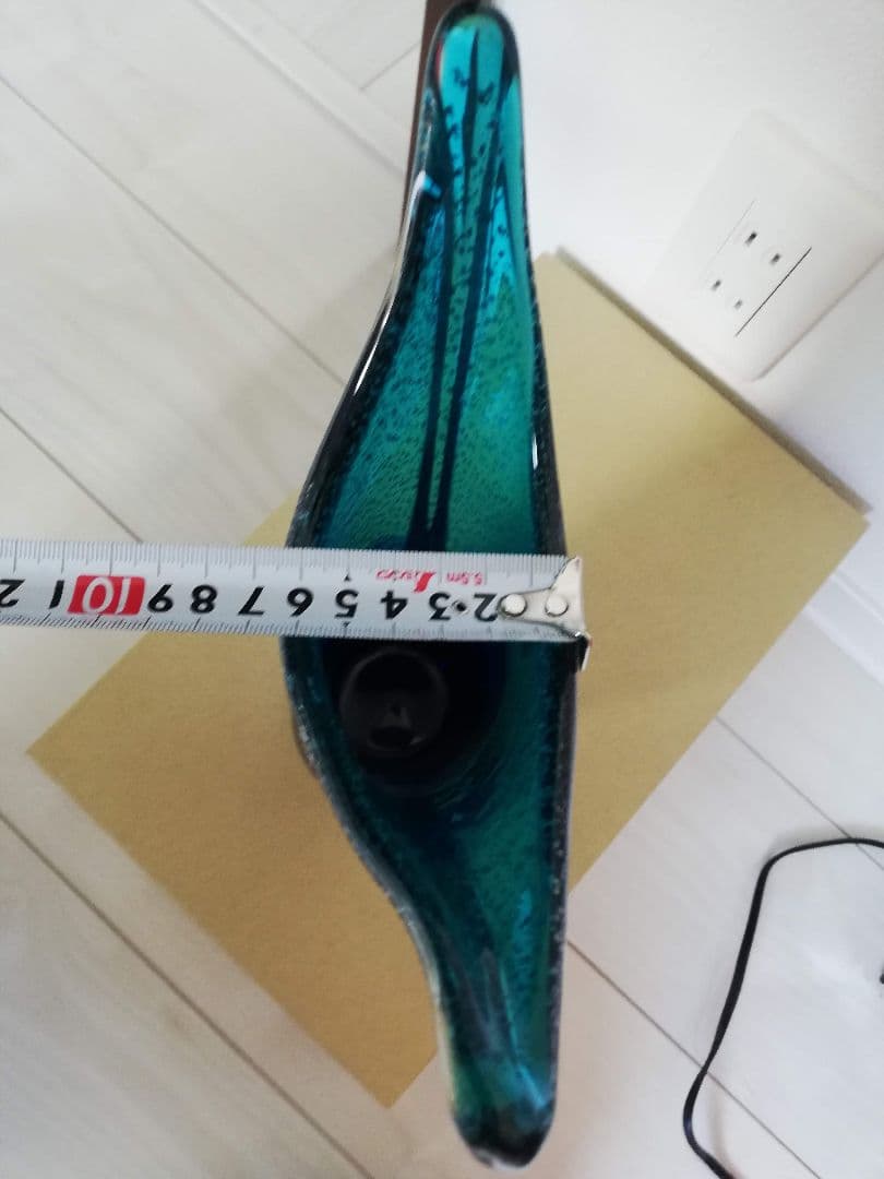 青森県伝統工芸品指定　 津軽びいどろ フラワーベース ガラス花瓶　花器