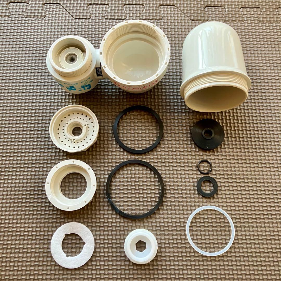 「分解清掃済」体が変わる！ガイアの水135 蛇口用浄水器 テラヘルツ生体活性水