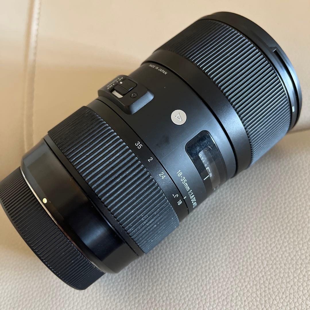 SIGMA 18-35mm F1.8 DC Art レンズ Canonマウント
