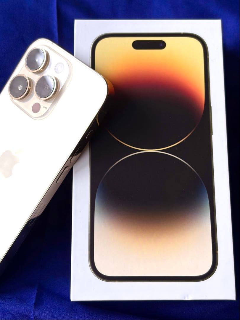 iPhone 14 Pro ゴールド 256GB SIMフリー　美品