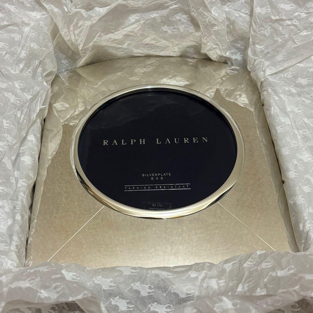 新品未使用 RALPH LAURENラルフローレンホーム シルバーフォトフレーム