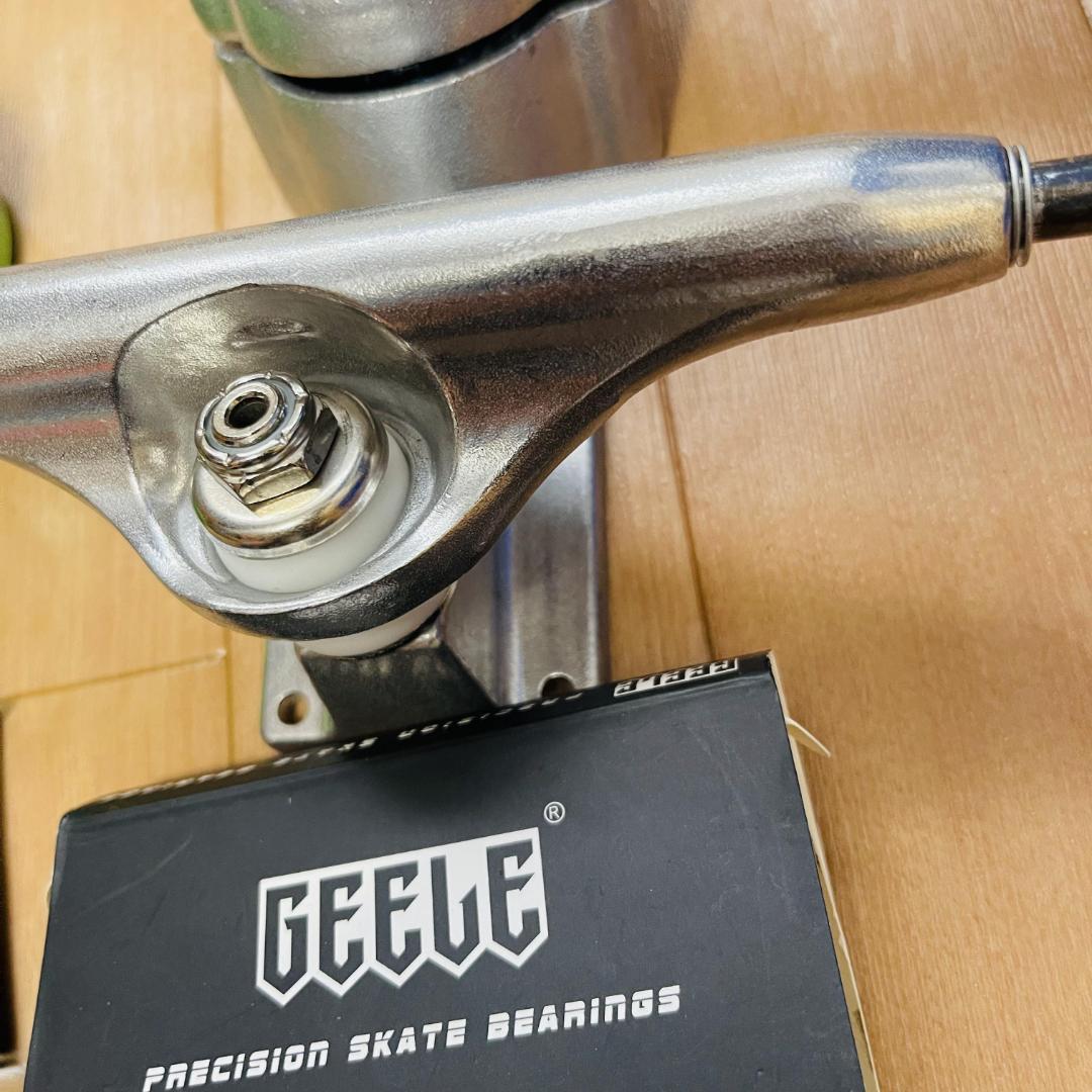 サーフスケート　YOW S5同機能トラック+話題の四角ウィール　足回りセット