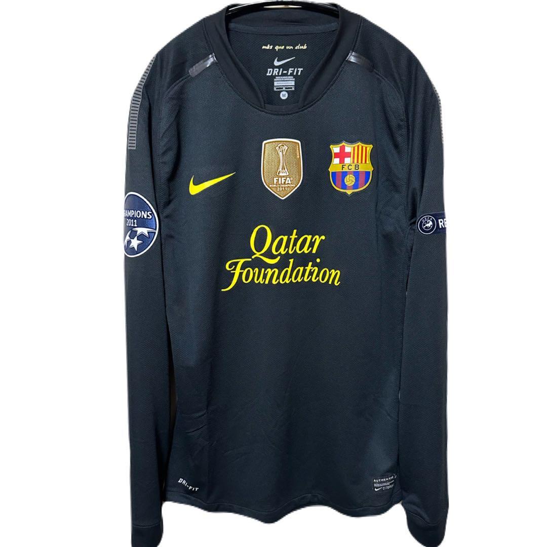 【メッシ#10】バルセロナ 選手支給 AWAY ユニフォーム11/12 Mサイズ