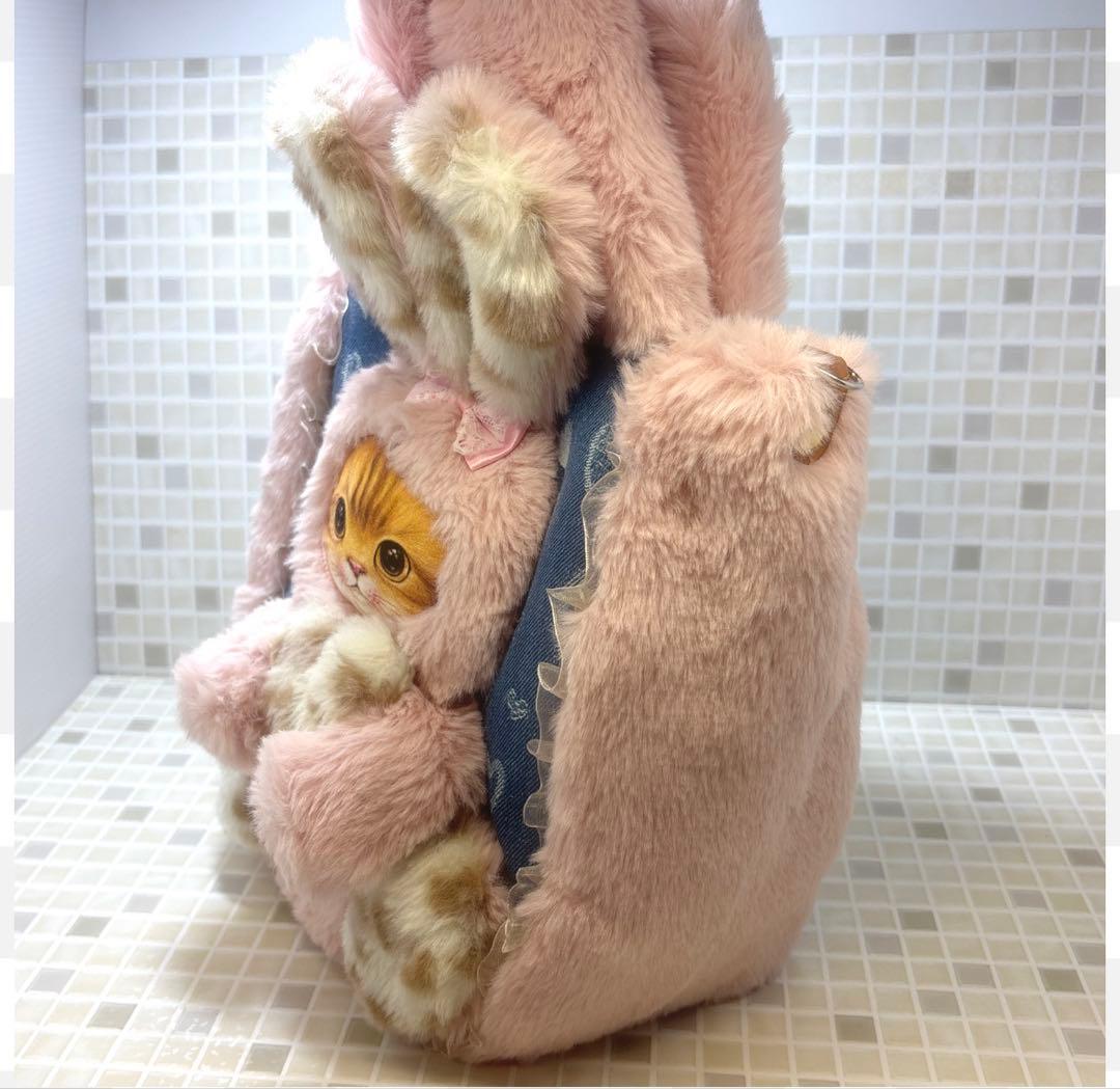 K*8様 コヤンイサムチョン★ふわふわトートバッグ　ピンクうさぎちゃん着ぐるみ