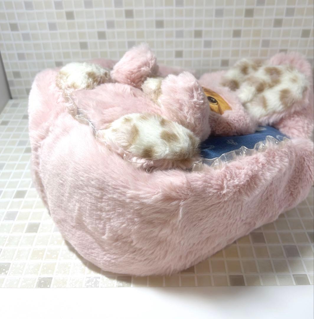 K*8様 コヤンイサムチョン★ふわふわトートバッグ　ピンクうさぎちゃん着ぐるみ