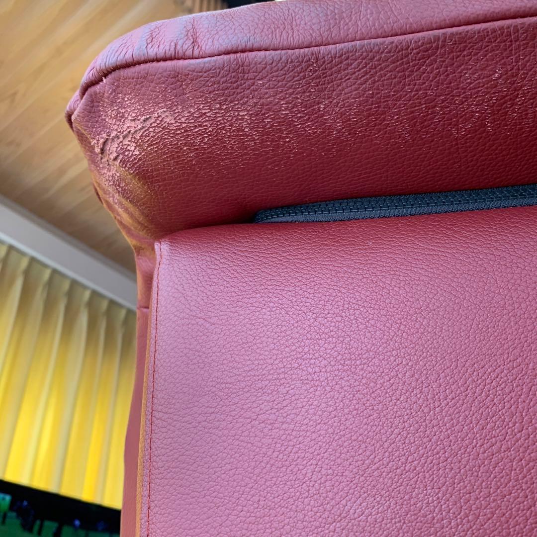 1人掛けソファー本革張り　ユーカス　日本製